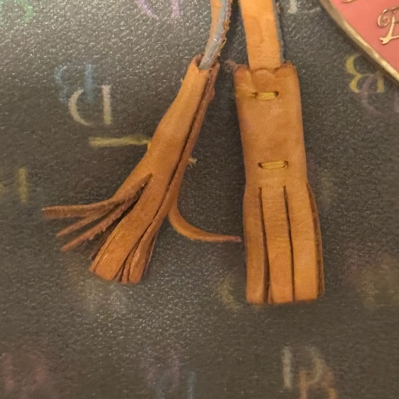 Dooney & Bourke Gray and Tan Satchel - Picture 3 of 7